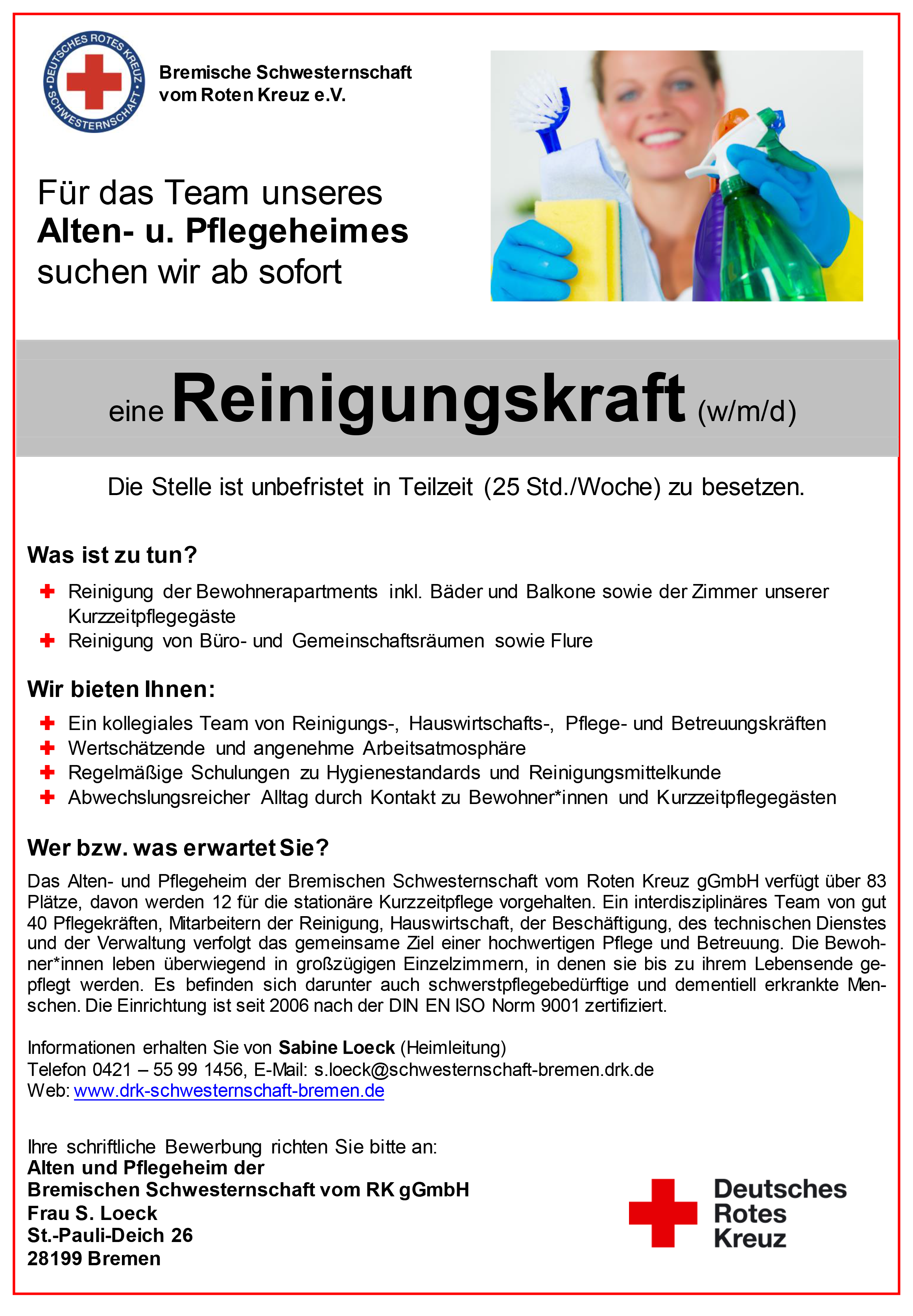 stellenanzeige-reinigungskraft-ah